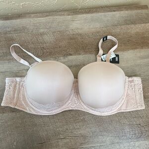 Torrid Lace Underwire Bra - Nude